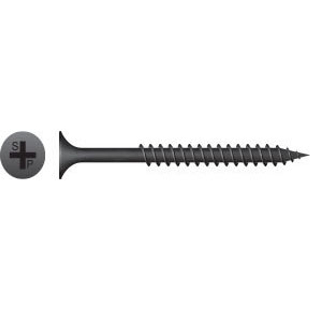 Picture of Brighton Best 637070 #8-18X2-5/8" #2 Point Bugle Head Phil Bsd Proferred Drywall Self Drilling Screws, Gray Phosphated